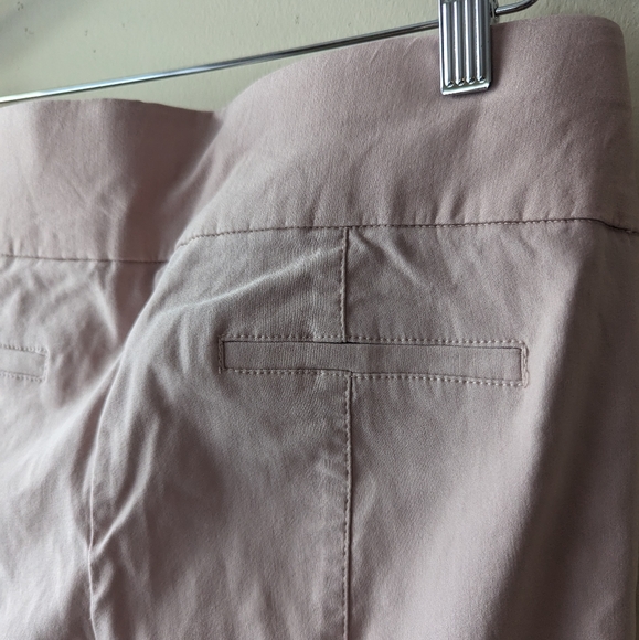 Anne Klein Light Pink Chino Dress Pants 8 - Picture 2 of 5
